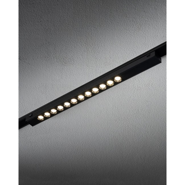 Магнітний трековий світильник Nowodvorski 11331 UT-LVM Focus LED 1x12W 4000K 1000Lm IP20 чорний