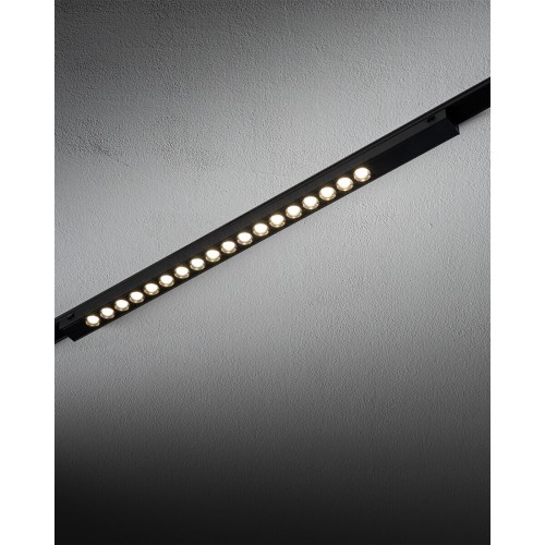 Магнітний трековий світильник Nowodvorski 11332 UT-LVM Focus LED 1x18W 4000K 1500Lm IP20 чорний - фото 1