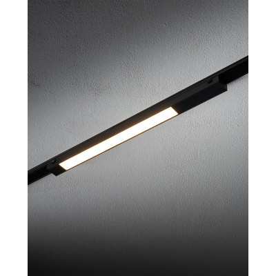Магнітний трековий світильник Nowodvorski 11333 UT-LVM Line LED 1x12W 4000K 1000Lm IP20 чорний