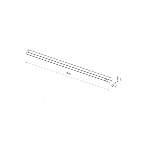 Магнитный трековый светильник Nowodvorski 11334 UT-LVM Line LED 1x18W 4000K 1500Lm IP20 черный - фото 5