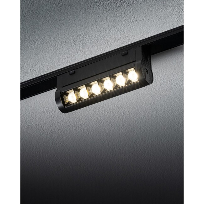 Магнитный трековый светильник Nowodvorski 11335 UT-LVM Focus Swing LED 1x6W 4000K 500Lm IP20 черный