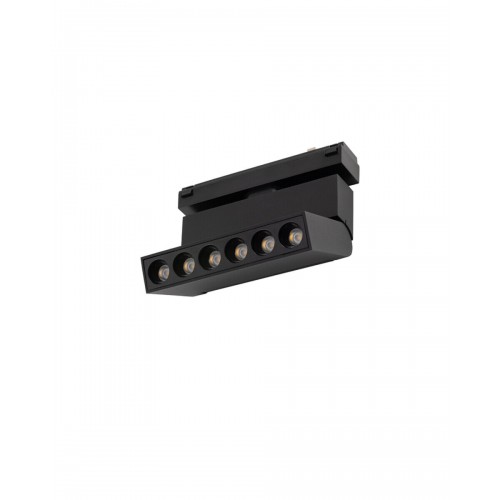 Магнітний трековий світильник Nowodvorski 11337 UT-LVM Focus Out LED 1x6W 4000K 500Lm IP20 чорний - фото 4