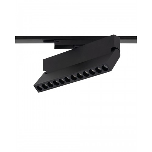 Магнітний трековий світильник Nowodvorski 11338 UT-LVM Focus Out LED 1x12W 4000K 1000Lm IP20 чорний - фото 2