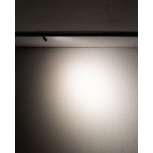 Магнітний трековий світильник Nowodvorski 11712 NANO-LVM Spot LED 1x1W 3000K 65Lm IP20 чорний - фото 5