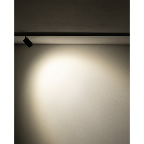 Магнітний трековий світильник Nowodvorski 11722 NANO-LVM Mug LED 1x7W 3000K 460Lm IP20 чорний - фото 7