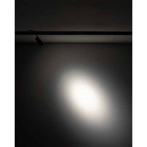Магнітний трековий світильник Nowodvorski 11714 NANO-LVM Spot Zoom LED 1x5W 3000K 290Lm IP20 чорний - фото 8