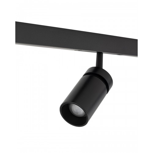 Магнітний трековий світильник Nowodvorski 11714 NANO-LVM Spot Zoom LED 1x5W 3000K 290Lm IP20 чорний - фото 3