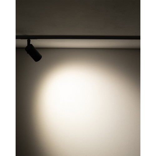 Магнітний трековий світильник Nowodvorski 11716 NANO-LVM Spot Zoom LED 1x15W 3000K 500Lm IP20 чорний - фото 7
