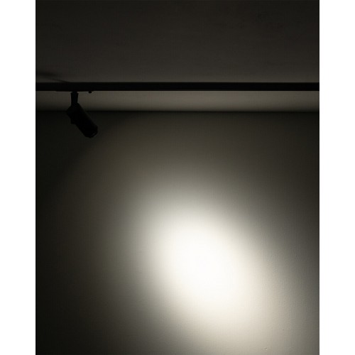 Магнітний трековий світильник Nowodvorski 11716 NANO-LVM Spot Zoom LED 1x15W 3000K 500Lm IP20 чорний - фото 8