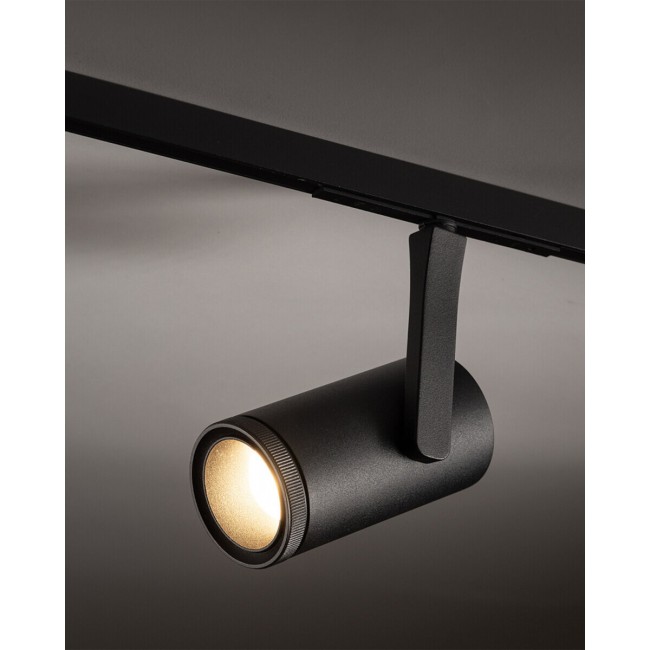 Магнітний трековий світильник Nowodvorski 11716 NANO-LVM Spot Zoom LED 1x15W 3000K 500Lm IP20 чорний