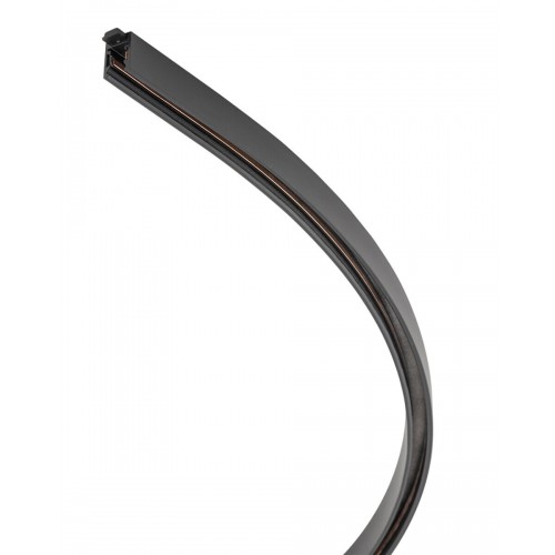 Магнитный шинопровод Nowodvorski 11737 NANO-LVM Curve Track R400 IP20 черный - фото 1