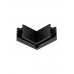 З'єднувач кутовий накладний Nowodvorski 11727 NANO-LVM Horizintal Corner IP20 чорний