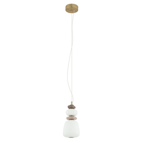 Подвесной светильник, люстра Nowodvorski 11702 Ceramic Vertical LED 1x12W 3000K 950Lm IP20 белый - фото 1