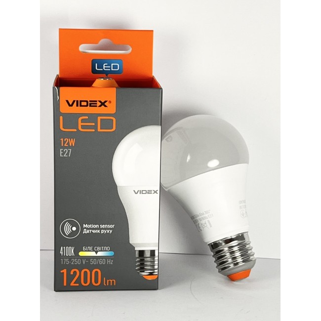 Світлодіодна лампа VIDEX VL-A60e 12w E27 4100K 175-250V