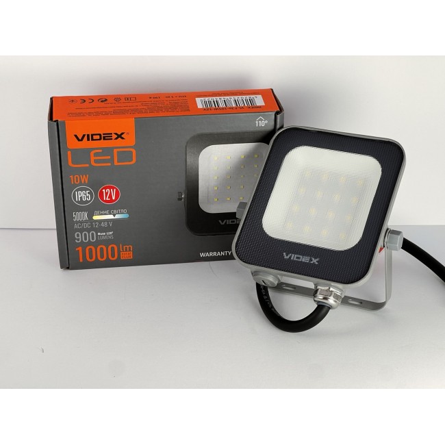 LED прожектор VIDEX F3e 1000Lm 5000K AC/DC 12-48V