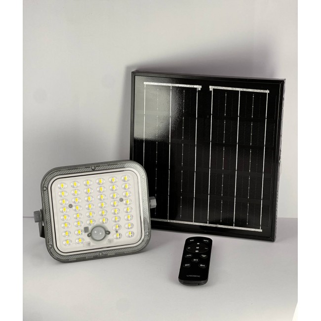 LED прожектор автономний VIDEX VL-FSO4-205-S 1400Lm 5000K