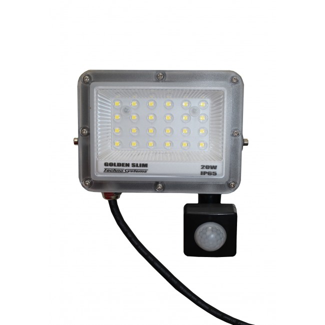 Прожектор LED 20W GOLDEN Slim 220V 2200Lm 6500K IP65 + ДР TNSy