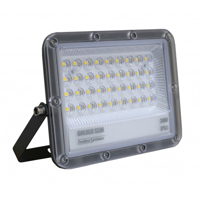 Прожектор LED 30W GOLDEN Slim 230V 3300Lm 4000K IP65 TNSy