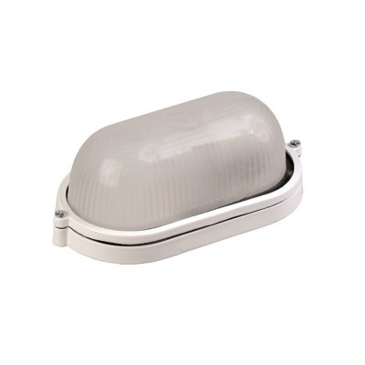 Светильник НПП1401 60W E27 IP65 овал белый TNSy