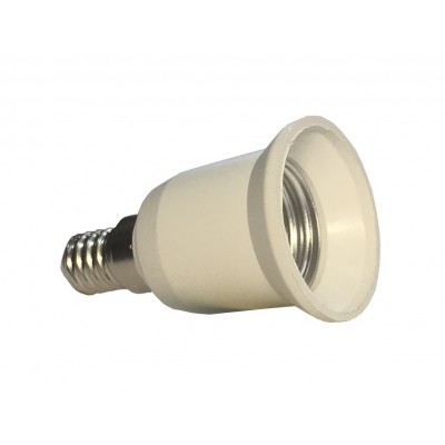 Переходник Е14/E27 (металл/пластик) TNSy