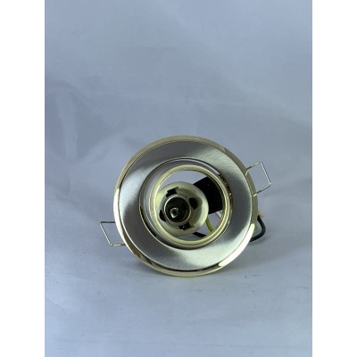 Точковий світильник Feron 301-R39 E14 Титан-Золото