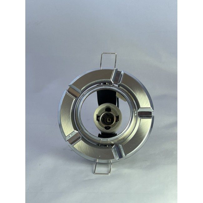 Точковий світильник Feron 098-R50 E14 Титан-Хром