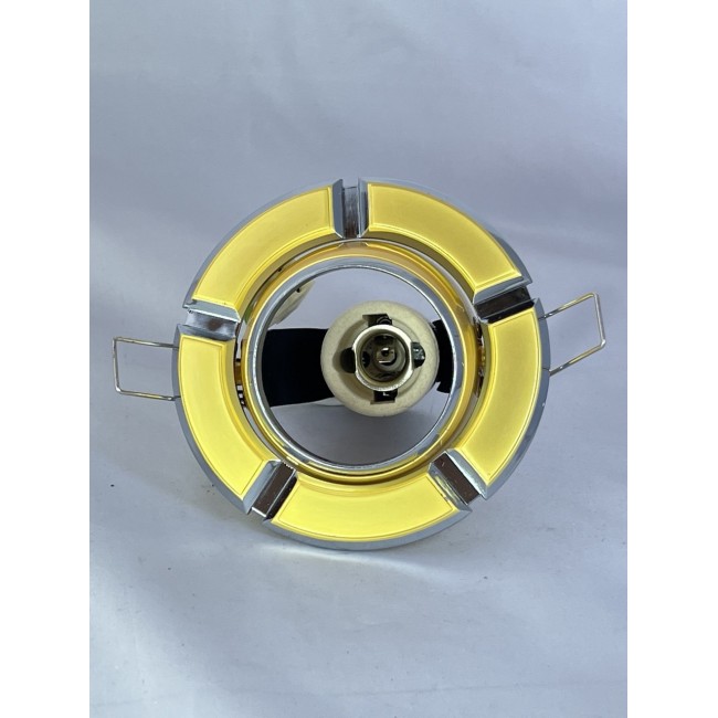 Светильник точечный  Feron 098- R50 230V E14 60W Золото Хром
