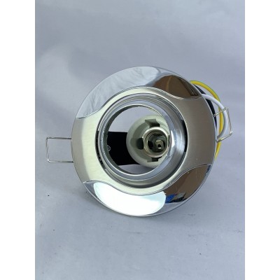 Точковий світильник Feron 020-R39 E14 Титан-Хром