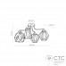Люстра TK Lighting 1645 Galaxy
