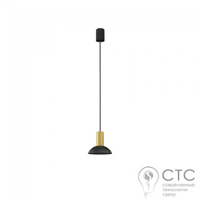Підвісний світильник Nowodvorski 8194 Hermanos C Black/Solid Brass