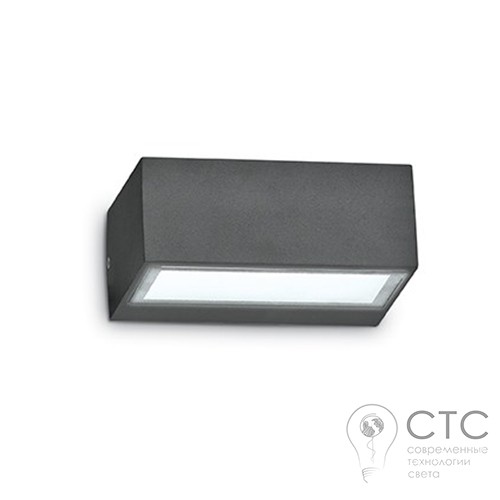 Настенный светильник Ideal Lux Twin AP1 Antracite (115368) - фото 1