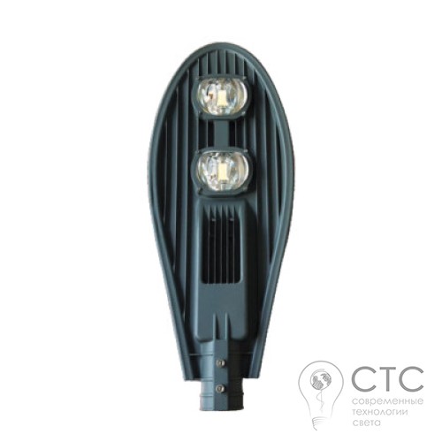 Вуличний світлодіодний світильник Ultralight UKL 2x50W сірий - фото 1