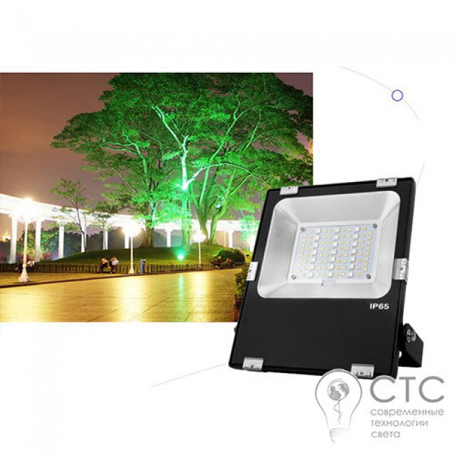 Светодиодный прожектор MiLight GLT02 50W RGB+CCT 2700-6500K Smart 