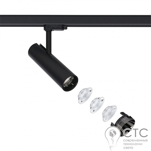 Трековий світильник Nowodvorski 8764 CTLS MILO LED 15W Black 4000K - фото 1