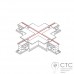 Х-з'єднання 3 фази Nowodvorski 8680 Track CTLS Recessed Power X Connector