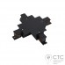 Х-з'єднання 3 фази Nowodvorski 8680 Track CTLS Recessed Power X Connector