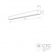 Настенный светильник Nowodvorski 7560 Straight Wall Led Graphite М 
