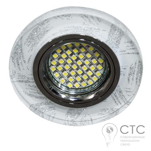 Встраиваемый светильник Feron 8686-2 с LED подсветкой  - фото 1