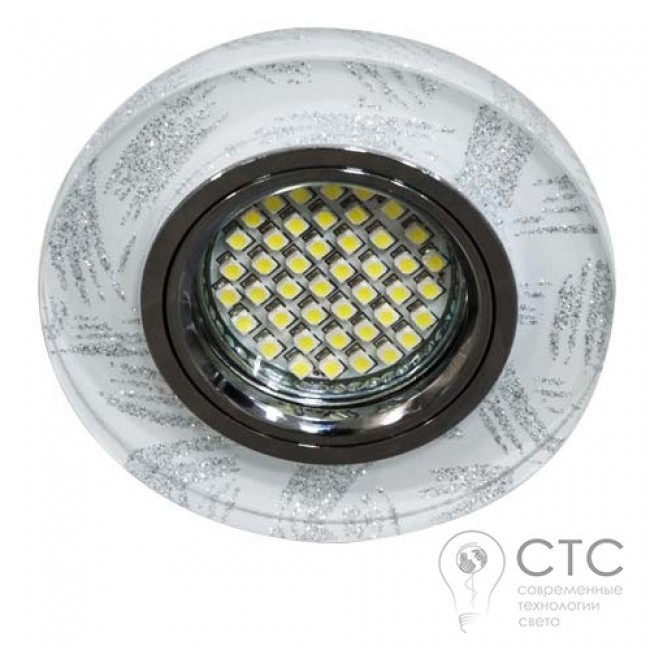 Встраиваемый светильник Feron 8686-2 с LED подсветкой 
