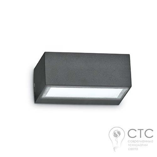 Настенный светильник Ideal Lux Twin AP1 Nero (115375) - фото 1