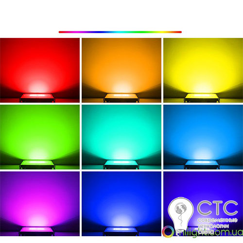 Светодиодный прожектор MiLight GLT07 100W RGB+CCT 2700-6500K Smart - фото 2