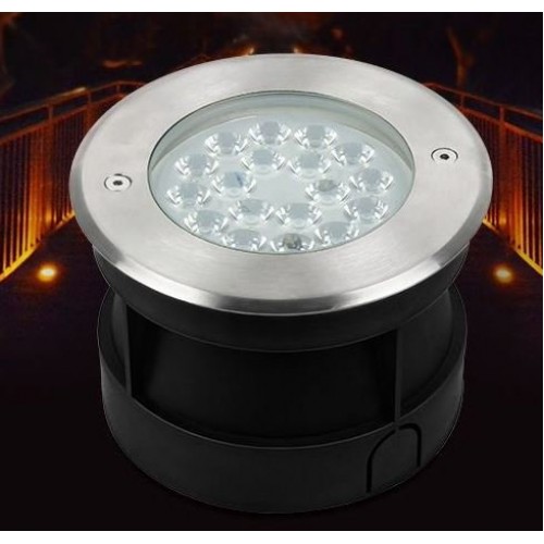 Грунтовый встраиваемый LED светильник Milight 9W RGB+CCT + управление DMX512 - фото 1