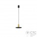 Подвесной светильник Nowodvorski 8100 Hermanos B Black/Solid Brass