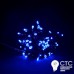 Гирлянда внешняя LS-3596 100LED разноцветный черный шнур