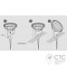 Светодиодный прожектор MiLight GLС02 9W RGBW+CCT 2700-6500K Wi-Fi Smart