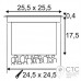 Тротуарний світильник SLV 229381 Dasar 225 LED Square 28W 4000K
