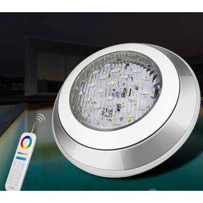 Подводный линзованный LED светильник 15W RGB+CCT + управление DMX512