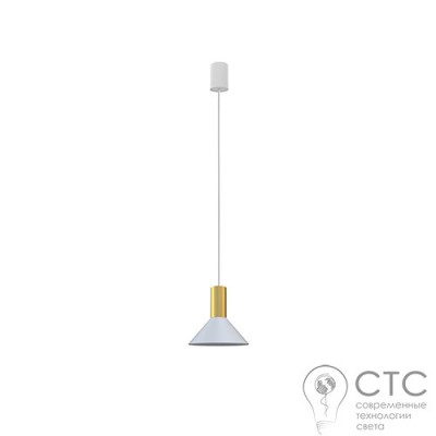 Подвесной светильник Nowodvorski 8040 Hermanos A White/Solid Brass