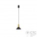 Подвесной светильник Nowodvorski 8103 Hermanos A Black/Solid Brass