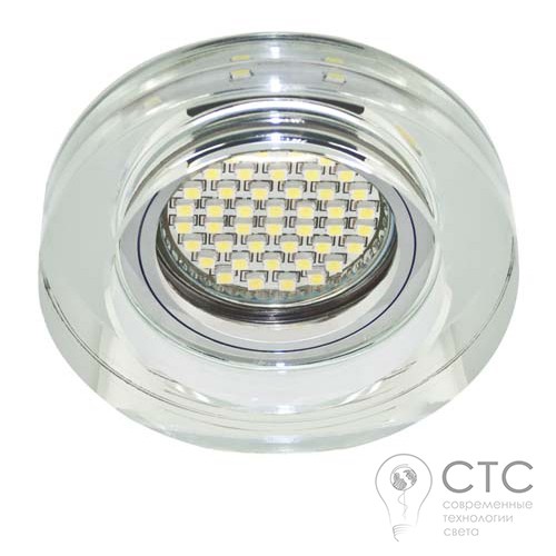 Встраиваемый светильник Feron 8080-2 с LED подсветкой  - фото 1